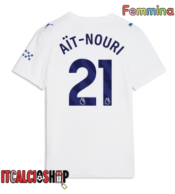 Manchester City Rayan Ait-Nouri #21 Terza Maglia Femmina 2026-27 Manica Corta